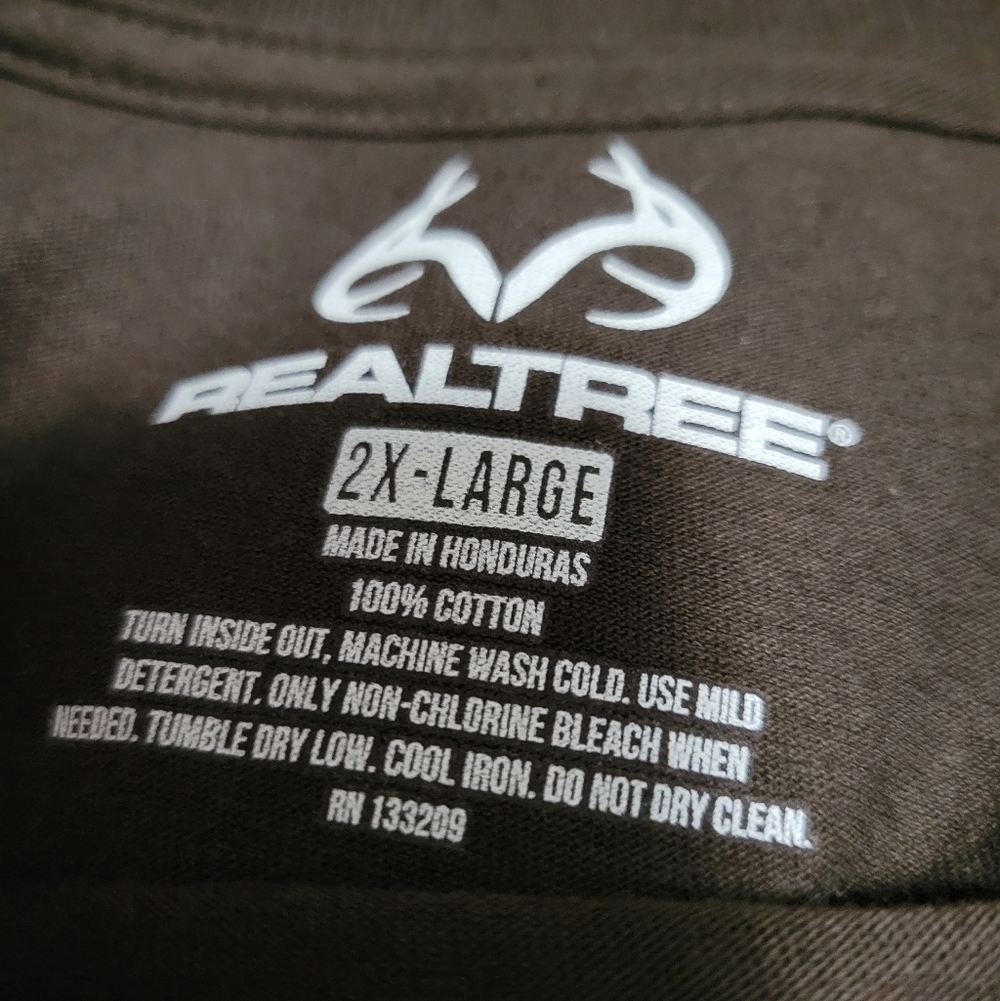 Men's Realtree Long Sleeve Shirt XXL - Picture 4 of 4